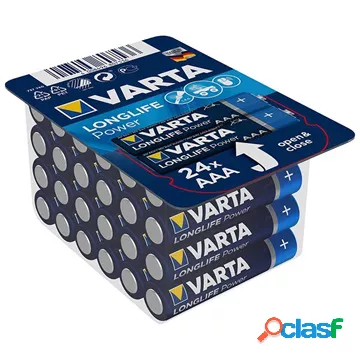 Batteria alcalina Varta Longlife Power AAA 4903301124 - 1 x