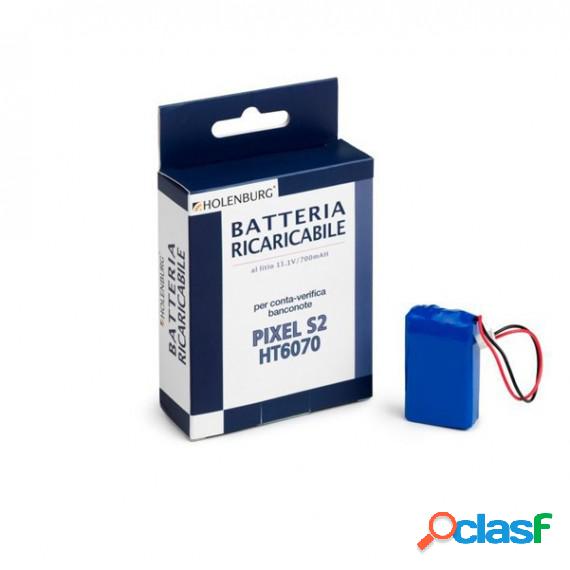Batteria ricaricabile per conta/verifica/banconote Pixel S2