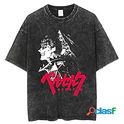 Berserk Intestini Maglietta T-shirt oversize lavata con