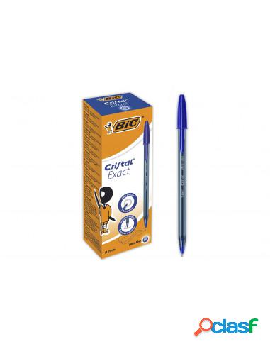 Bic - Penna Cristal Exact Blu Cf.20