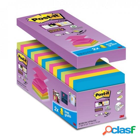 Blocchetto Post it Super Sticky Z Notes - R-330-SS-VP16 -