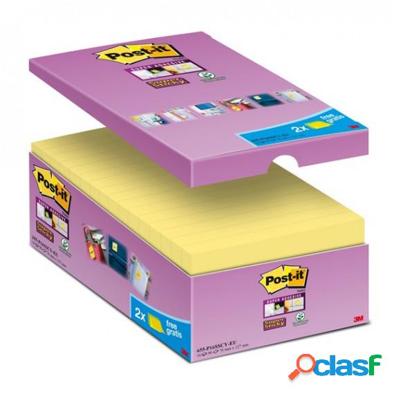 Blocco foglietti Post it Super Sticky - 655-SSCY-VP16-EU -