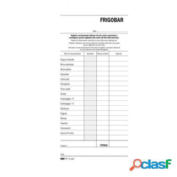 Blocco frigo bar - uso mano - 22 x 10cm - 100 fogli - Edipro