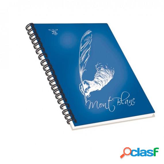 Blocco notes - spiralato sul lato lungo - bianco - 22,3 x