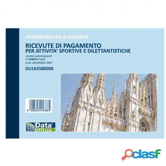 Blocco ricevute pagamento per attivitA sportive