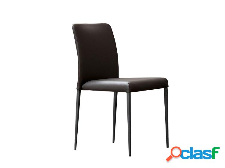Bonaldo Deli Sedia - Capri L08/ Metallo Plus in Piombo Opaco