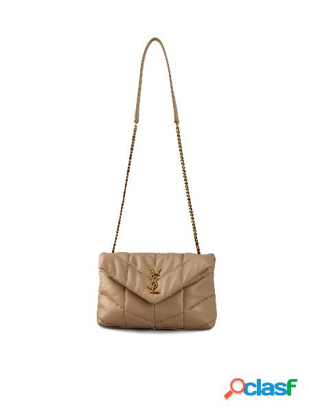 Borsa Puffer Yves Saint Laurent In Pelle