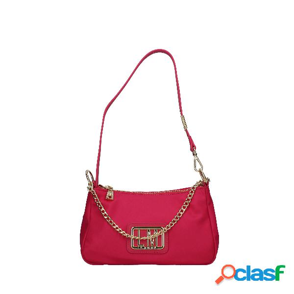 Borsa a spalla Love Moschino da donna in tessuto di colore