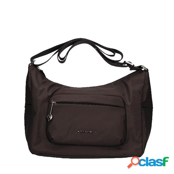 Borsa a tracolla in nylon - Grigio Scuro / TU