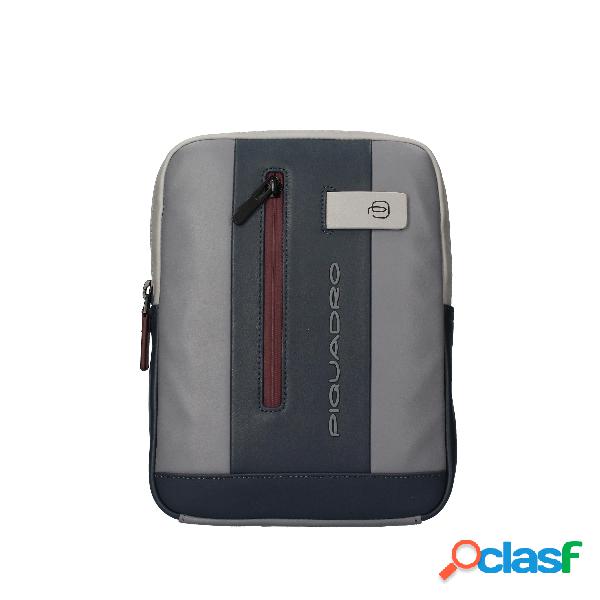 Borsa a tracolla in pelle - Grigio Bordeaux / TU