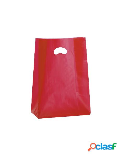 Borsa manico fagiolo pe-ld rosso 40+6+6x60 10 kg