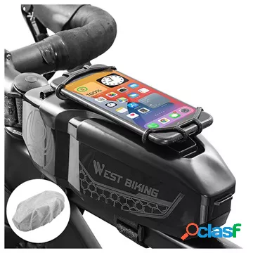 Borsa per tubo superiore per bicicletta MTB West Biking - 1l