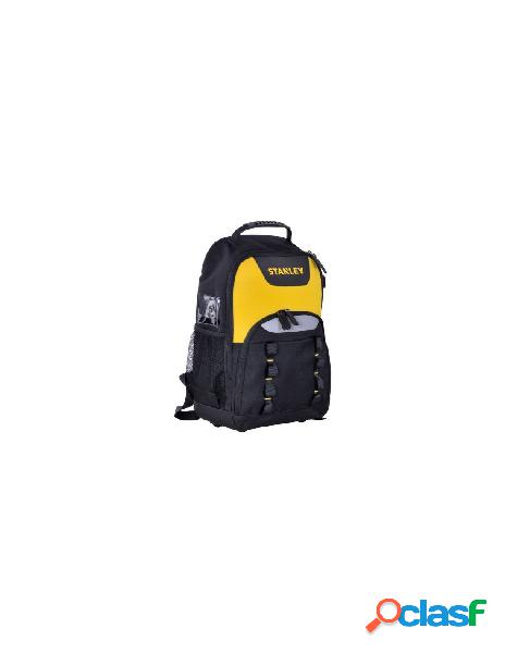 Borsa porta attrezzi stanley stst1 72335 a zaino nero e