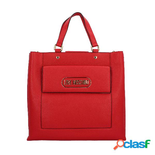 Borsa shopping Love Moschino rosso JC4398PP0FKP0500 - Rosso