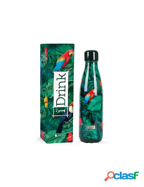 Bottiglia termica 500 ml tropical birds