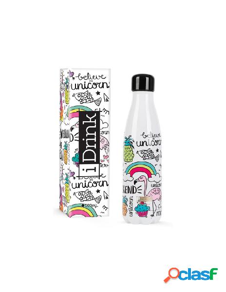 Bottiglia termica 500 ml unicorn