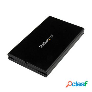 Box case esterno sata ssd/hdd usb 3.1 (10 gbps) da 2,5" con