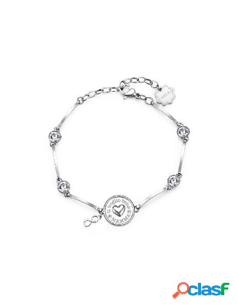 Bracciale BROSWAY Chakra Acciaio316L e cristalli - BHKB101