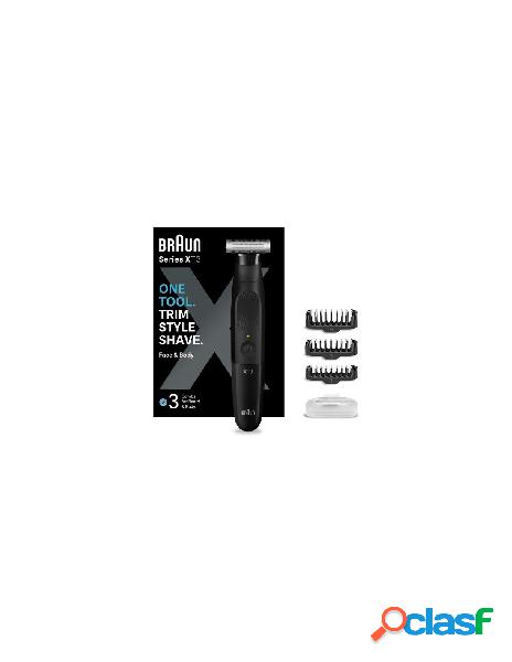 Braun - rasoio barba braun xt3100 serie x 4d blade face