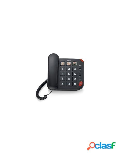 Brondi - telefono fisso brondi bravo 15 nero