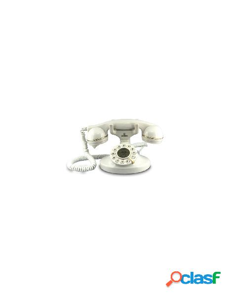 Brondi - telefono fisso brondi vintage10white vintage 10