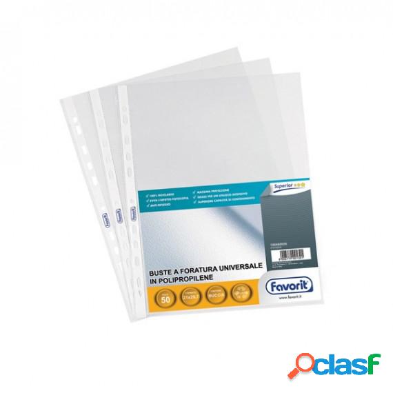 Buste forate Special PP - Superior - buccia - 21x29,7 cm -