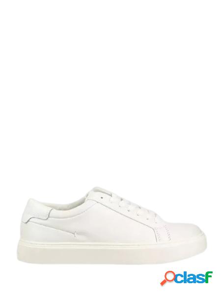 Calvin Klein Sneakers in pelle bianco