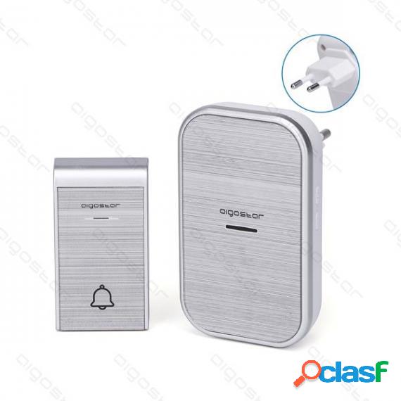 Campanello Wireless Silver Mod.1 Digitale - Impermeabile -