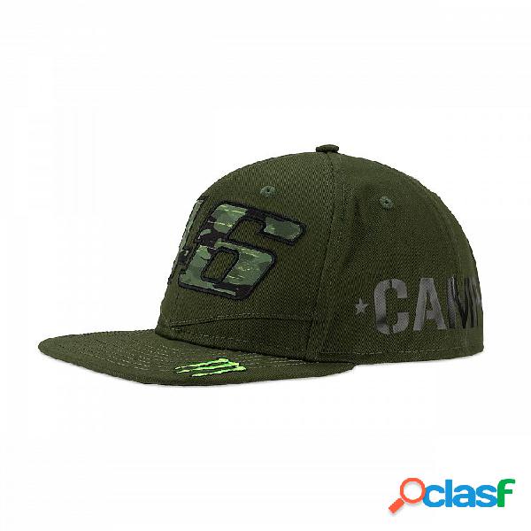 Cappellino VR46 46 Monster CAMP regolabile Verde Militare