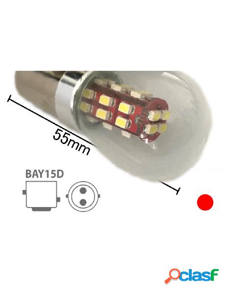 Carall - coppia 2 lampade led bay15d 1157 p21/5w con 28 smd