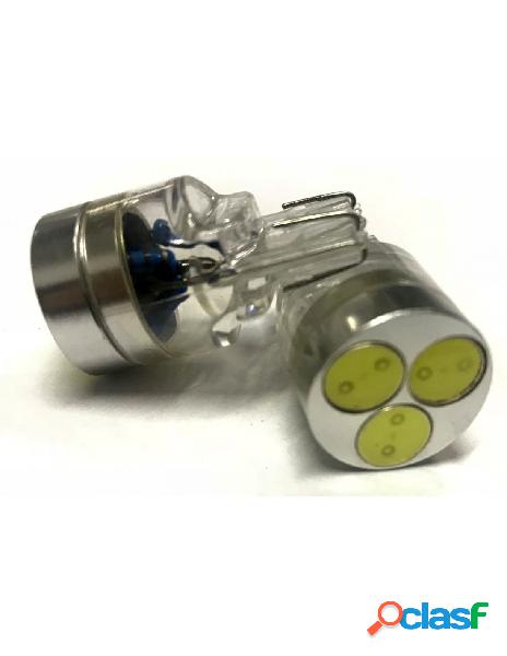 Carall - coppia 2 lampade led t20 7443 w21/5w con 3 power