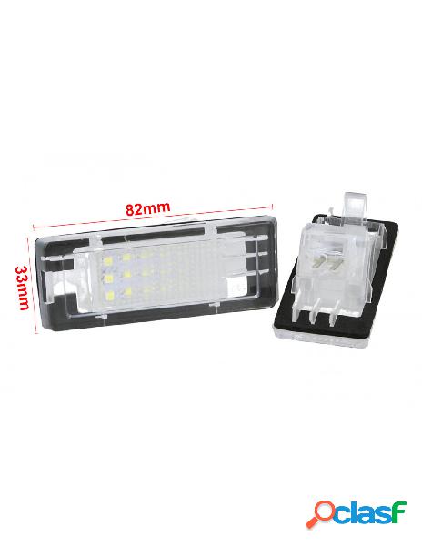 Carall - kit luci targa led dacia duster dopo 2010 12v 3w