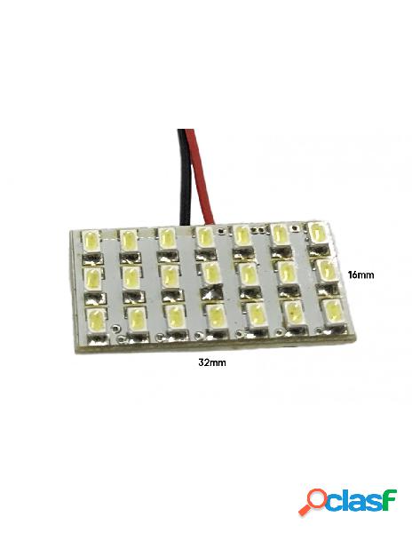 Carall - pannello plafoniera lampada led 12v con 21 smd 3014