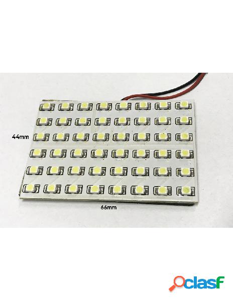 Carall - pannello plafoniera lampada led 12v con 48 smd 3528