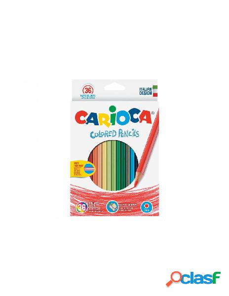 Carioca - pastelli colored pencils 36 pezzi carioca