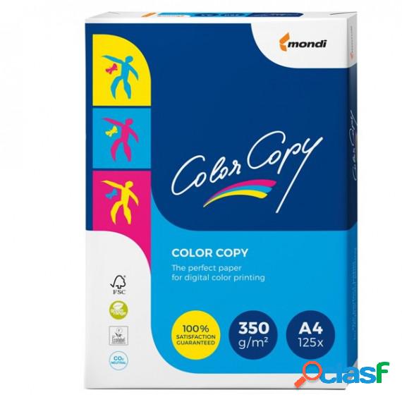 Carta Color Copy - A4 - 350 gr - bianco - Mondi - conf. 125