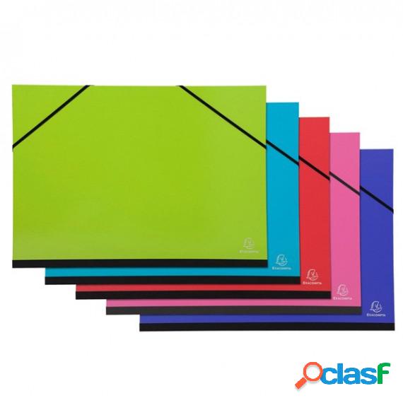 Cartella porta disegni con elastici Ideramama - A3 - colori