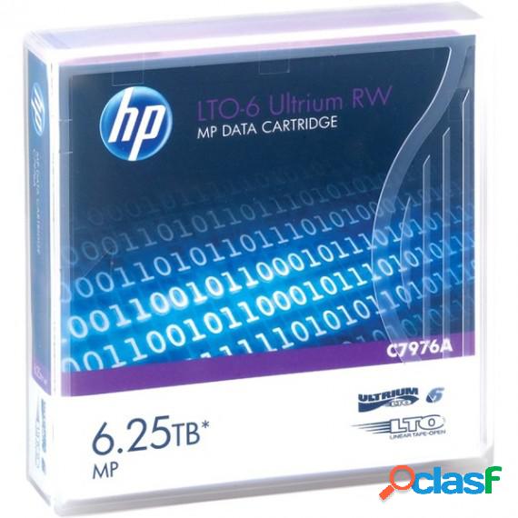 Cartuccia Dati Hp Ultrium Lto-6 6,25 Tb Mp Rw