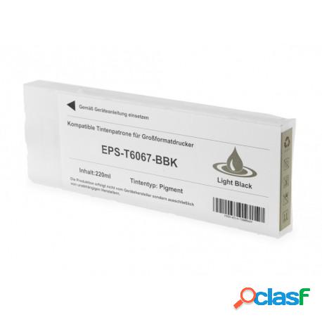 Cartuccia Epson T6067 Light Black Compatibile Per Epson