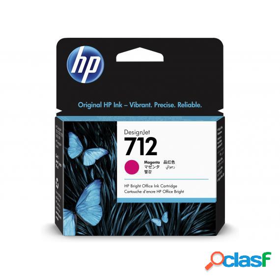 Cartuccia Hp 712 Magenta 3Ed68A Originale Per Hp Designjet