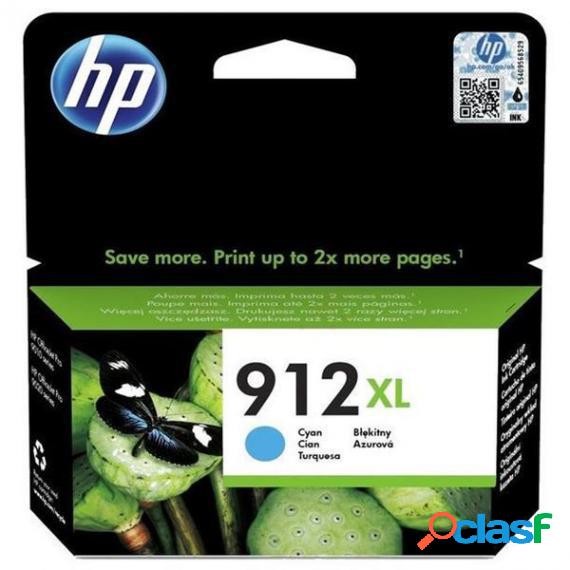 Cartuccia Originale Hp 912Xl Ciano 3Yl81Ae Per Hp Officejet