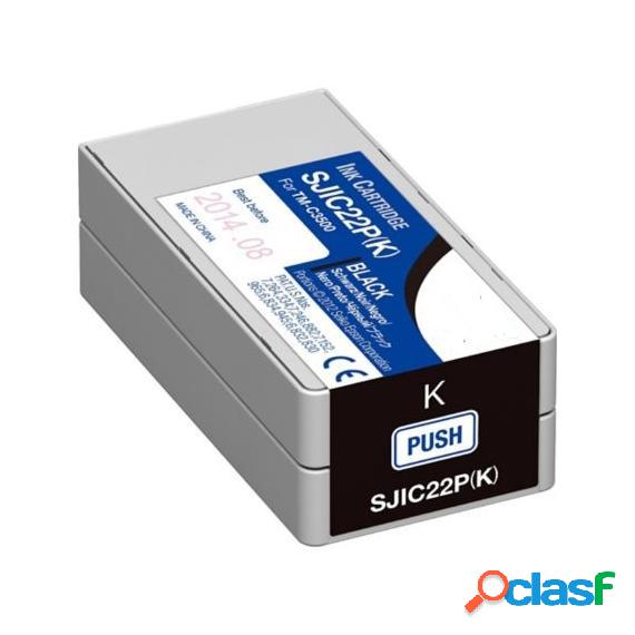 Cartuccia Sjic22Pk Nera C33S020601 Ink Pigmentato