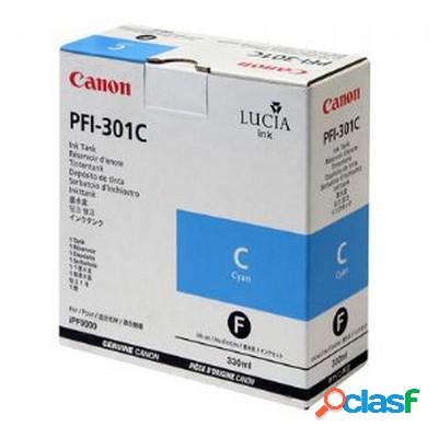 Cartuccia originale Canon 1487B001AA PFI-301C CIANO