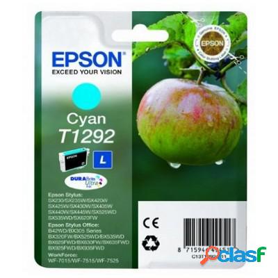 Cartuccia originale Epson C13T12924011 T1292 Mela CIANO