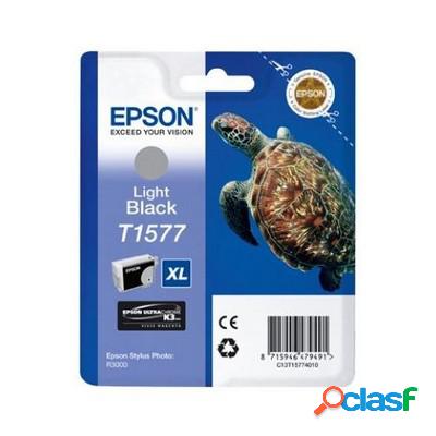 Cartuccia originale Epson C13T15774010 T1577 Tartaruga NERO