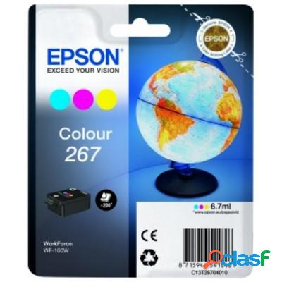 Cartuccia originale Epson C13T26704010 267 Globo COLORE