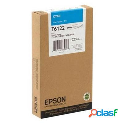 Cartuccia originale Epson C13T612200 T6122 CIANO