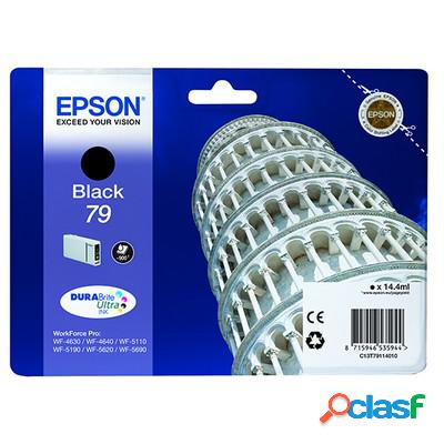 Cartuccia originale Epson C13T79114010 79 Torre di Pisa NERO