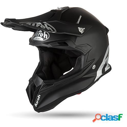 Casco cross Airoh Terminator Open Vision Color in fibra Nero