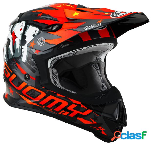 Casco cross Suomy MR JUMP HAZARD Grigio